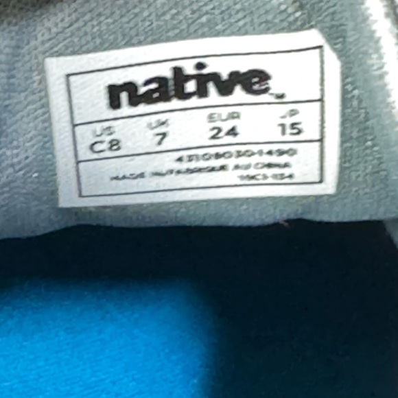 Native Kensington Treklite boots toddler size 8 - Picture 9 of 9